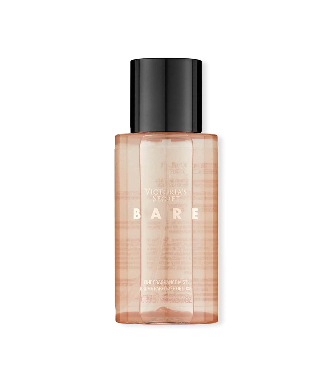 Victoria's Secret Bare Fragrance Mini Mist, Notes of Australian Sandalwood, Mandarin Madagascar & Egyptian Violet, Body Spray for Women (2.5 oz)