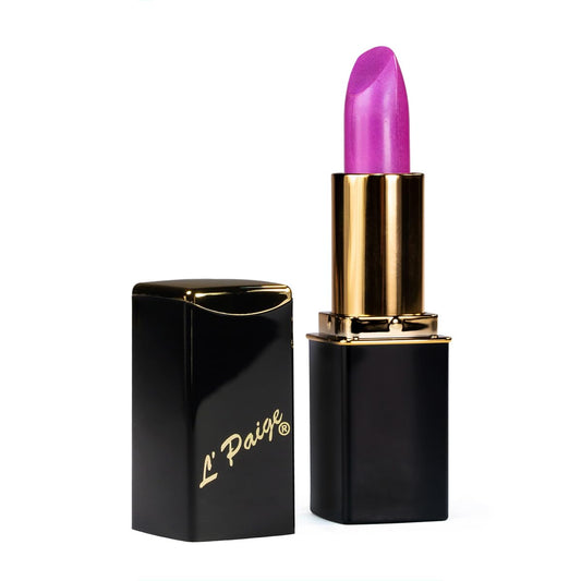 L'Paige L21 - ELECTRIC FUCHSIA Designer Lipstick | Aloe Vera-Based, Long-Lasting, Moisturizing | Vibrant Fuchsia with Glossy Radiant Finish