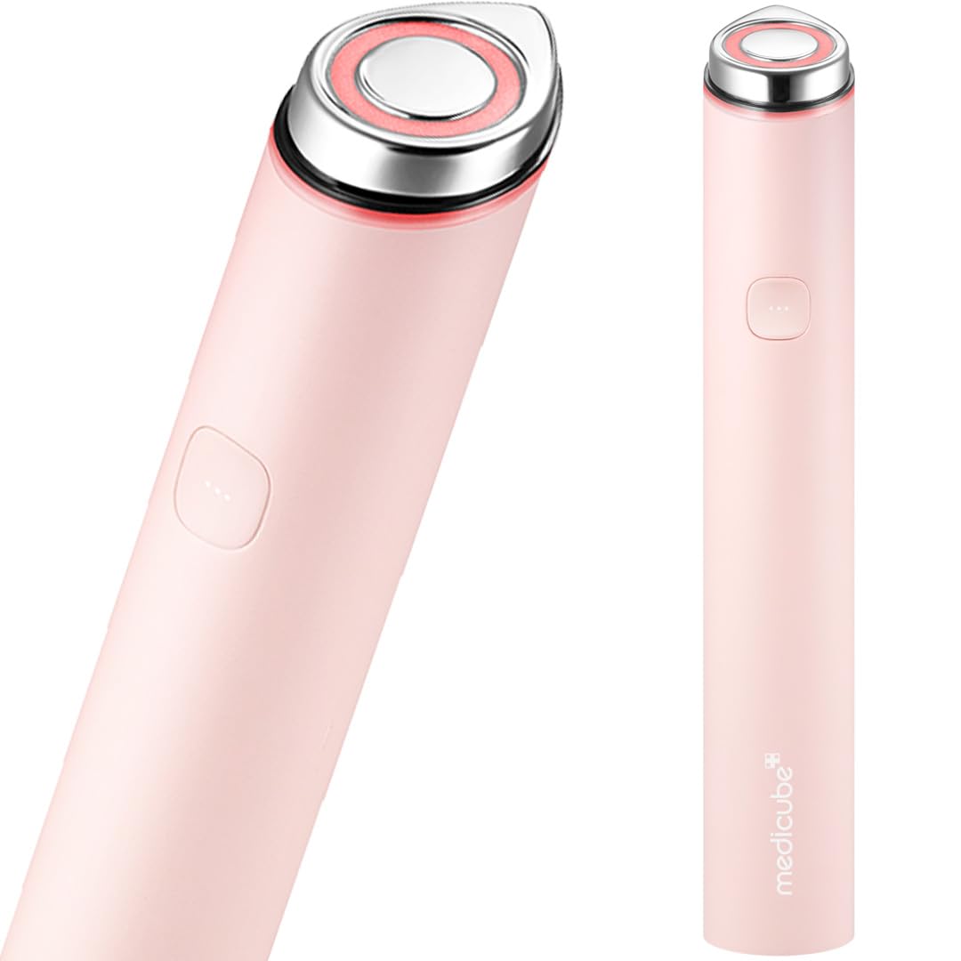 medicube Mini Booster Pro Pink | Affordable At-Home Facial Skin Care Tool for Beginners - Portable Glow Booster for Glass Skin, Boosting Absorption, Korean Skin Care for Teens