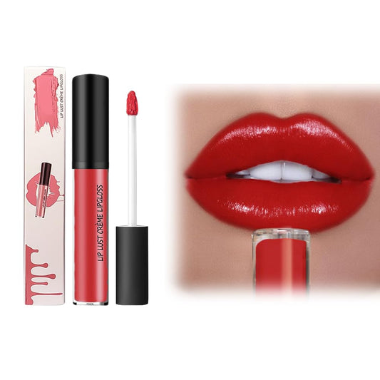 12 Colors Cream Texture Lipstick, 2025 Upgraded Lip Stain Long Lasting Waterproof, Non-Sticky Lip Staining Oil Lip Gloss (10)