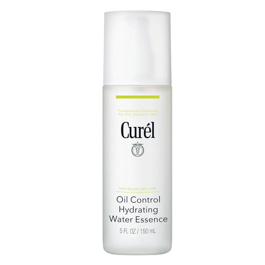 Curel Oil Control Japanese Skin Care, Hydrating Water Essence For Oily to Dry, Sensitive Skin, Hydrating Face Moisturizer, Fragrance Free, 5 Oz