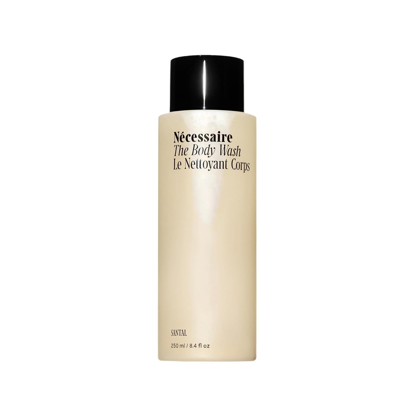 Nécessaire The Body Wash Santal - Natural Body Wash for Women & Men, Therapeutic Shower Gel with Epsom Salt + Minerals. Gel Cleanse, 8.4 fl oz.