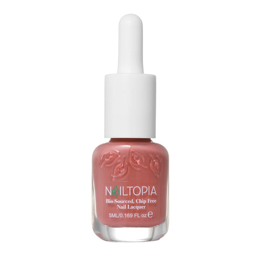 Nailtopia Bio-Sourced, Chip-Free Nail Lacquer - Fast Dry Nail Polish - Superfood-Infused - Natural Nail Polish - Camelflage - 0.169 oz