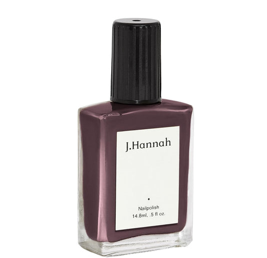 J. Hannah Nail Polish – Vegan, Non-Toxic, Cruelty-Free, Gluten-Free, Long Lasting, USA Made, Plum Purple Amethyst Color (Gamay)