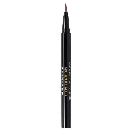 Arches & Halos Microblading Brow Shaping Pen - Fuller, More Defined Brow - Long-lasting, Smudge Resistant, Rich Color - Vegan and Cruelty Free Makeup - Espresso - 0.033 fl oz