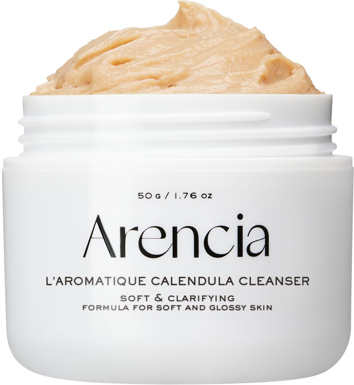 ARENCIA Calendula Rice Mochi Fresh Cleanser - Moisturizing & Deep-Cleansing (1.76oz)