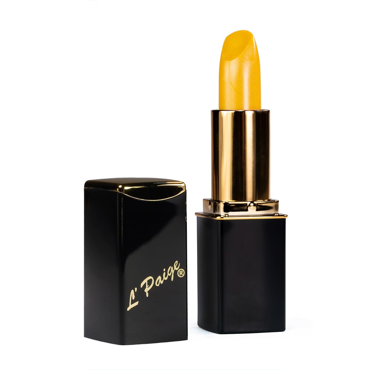 L’Paige LYW – YELLOW Color-Changing Lipstick | Aloe-Based, Long-Lasting Hydration | Custom Coral Tint with a Satin Finish