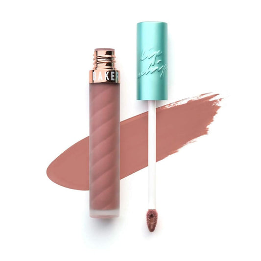 Beauty Bakerie Lip Whip Liquid Lipstick for Women, Waterproof Lip Gloss, Tint, Stain Long Lasting Hydrating Moisturizer, Matte or Metallic, 3.5mL, Salted Caramel Mocha