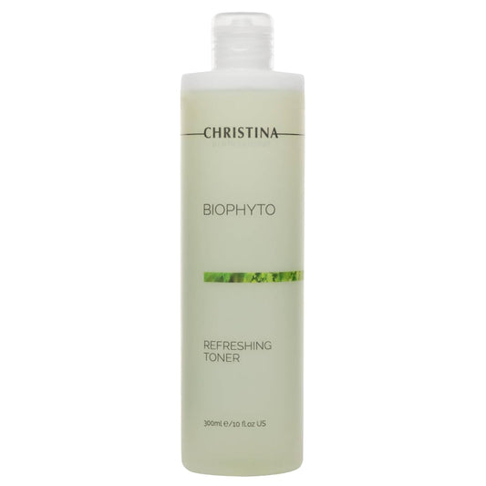Christina Bio Phyto Facial Toner | Gentle Cleansing Toner for Face | Eye Area Friendly Facewash | Optimal Consumption Packaging | Moisturization 300ml