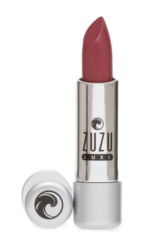 Zuzu Luxe Lip Color Lipstick (Allure - Purplish Coral/Warm Crème), Natural Ultra-Hydrating Lipstick, Paraben Free, Vegan, Gluten-free, Cruelty-free, Non GMO, 0.13 oz