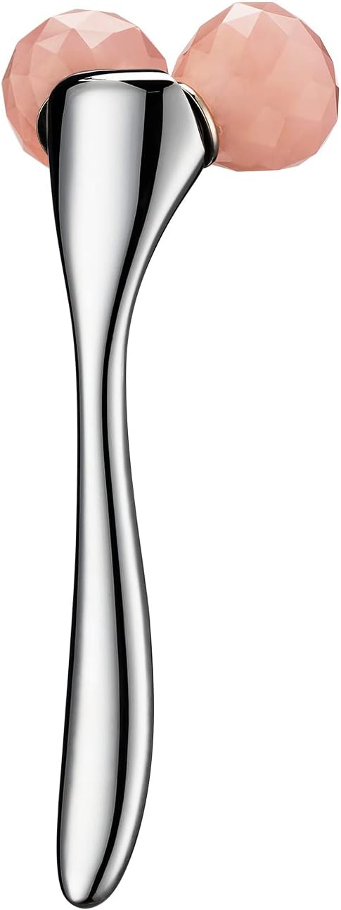 Tekson Faical Roller Massager, 3D Metal Face Massage Tool for Reduce Puffiness, Remove Eye Wrinkles, Face Lift, Increase Firmness, Anti-Aging, Skin Tightening