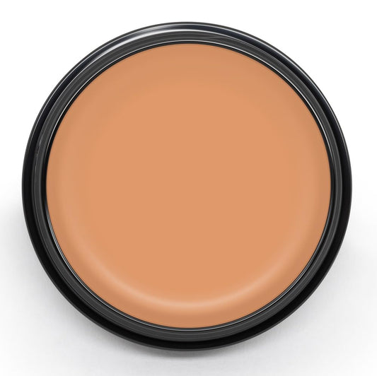 Graftobian HD Glamour Crème Foundation 1/2oz, Weightless Full Coverage Makeup, 65 Inclusive Shades, For All Skin Types, Natural or Full-Glam Looks, For Professionals and Beginners (Golden Honey)