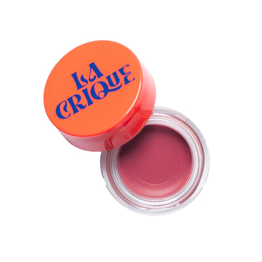 Lip and Cheek Balm - Cream Blush & Tinted Lip Balm - Infused with Hyaluronic Acid + Vitamin C - LightWeight Cream Makeup and Skincare - 99% Natural Ingredients - Vegan - Rosewood