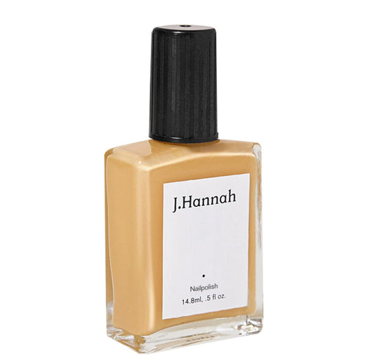J. Hannah Nail Polish – Vegan, Non-Toxic, Cruelty-Free, Gluten-Free, Long Lasting, USA Made, Gold Leaf Color (Relic)