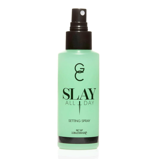 Gerard Cosmetics Slay All Day Makeup Setting Spray (Cucumber Scented), Matte Finish with Oil Control, Cruelty Free, Long Lasting Finishing Spray, 3.38oz (100ml)