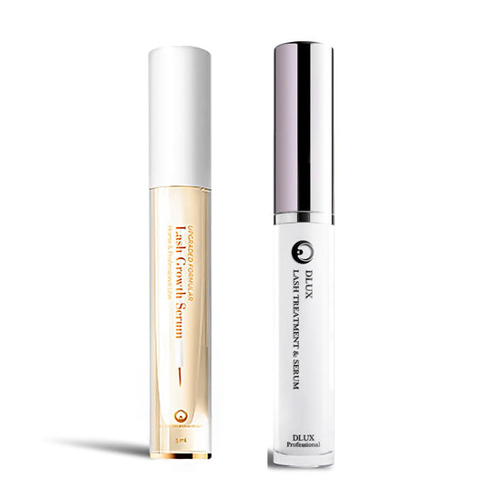 Lash Growth SET, Eyelash Serum for Longer and Healthier lashes, Eyelash Enhancer, brow serum, hair growth serum, Made in Korea. 5ml