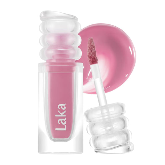 Laka Maxi Glayer Tint 3.8g/0.13oz., Glass Layer of Gloss, Ultra Glow & Vivid Layerable Pigments, High Shine Lip Oil, K-Beauty (#603 Bibi)