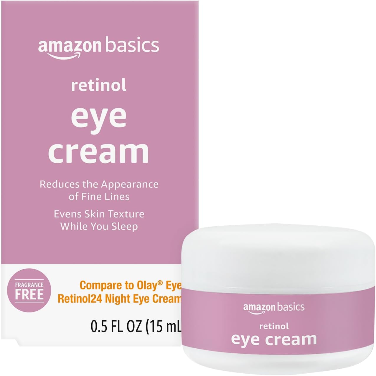 ND Basics Retinol Eye Cream, Fragrance Free, 0.5 Ounces, 1-Pack