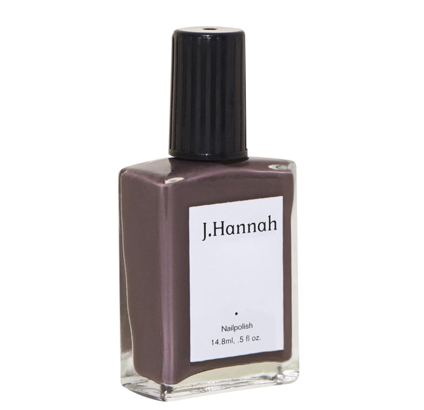 J. Hannah Nail Polish Vegan, Non-Toxic, Cruelty-Free, Gluten-Free, Long Lasting, USA Made, Deep Purple Color (Ikebana)