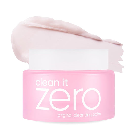 BANILA CO Clean it Zero Original Cleansing Balm | Korean Makeup Remover, Cleansing Oil, Facial Cleanser for All Skin Types | Vegan | Made with Acerola Berry & Vitamin C (50ml / 1.69 fl.oz)