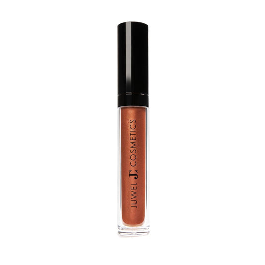 Juwel Cosmetics Luscious Matte Liquid Lipstick, Natural Long Lasting Lipstick with Avocado Oil & Kaolin Clay, Hydrating Mineral-Based Lip Color, Cruelty-Free & Lead-Free, Ginger