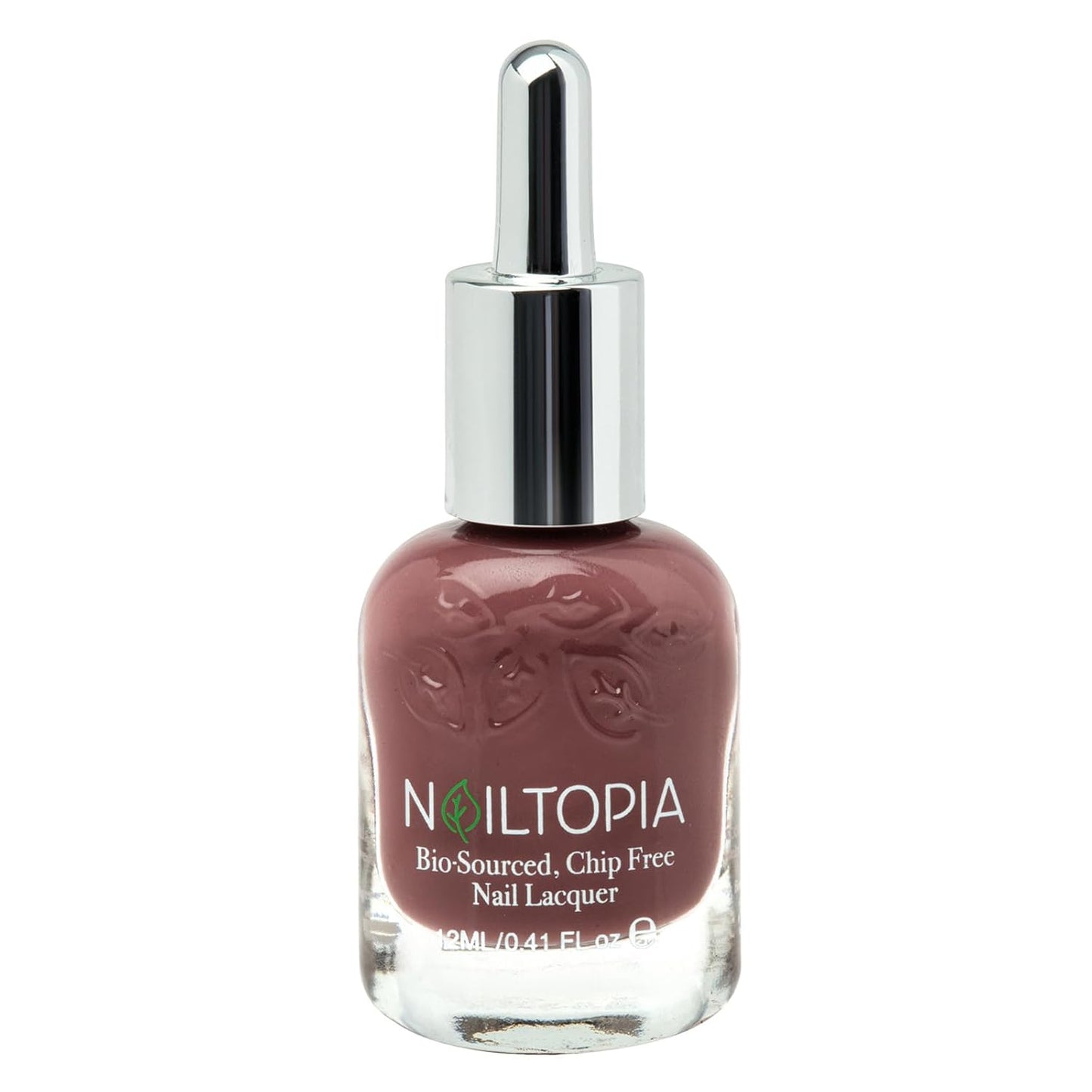 Nailtopia - Plant-Based Chip Free Nail Lacquer - Non Toxic, Bio-Sourced, Long-Lasting, Strengthening Polish - Not Today (Mauve) - 0.41oz