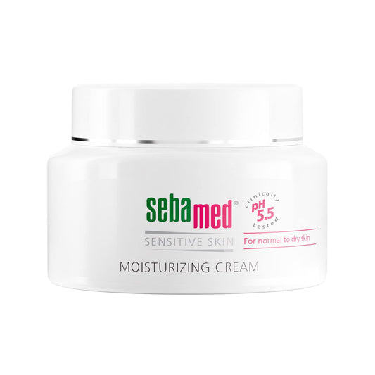 SEBAMED Moisturizing Face Cream for Sensitive Skin Antioxidant pH 5.5 Vitamin E Hypoallergenic 2.6 Fluid Ounces (75mL) Ultra Hydrating Dermatologist Recommended Moisturizer