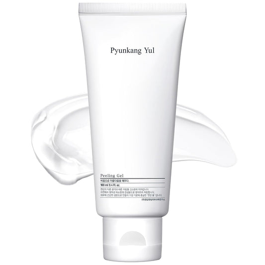 Pyunkang Yul PKY Peeling Gel with Immediate Visible Effect, Mild and Smooth Face Scrub with Papaya and AHA, Zero-Irritation, Korean Skincare (3.4 Fl.Oz, 100ml)