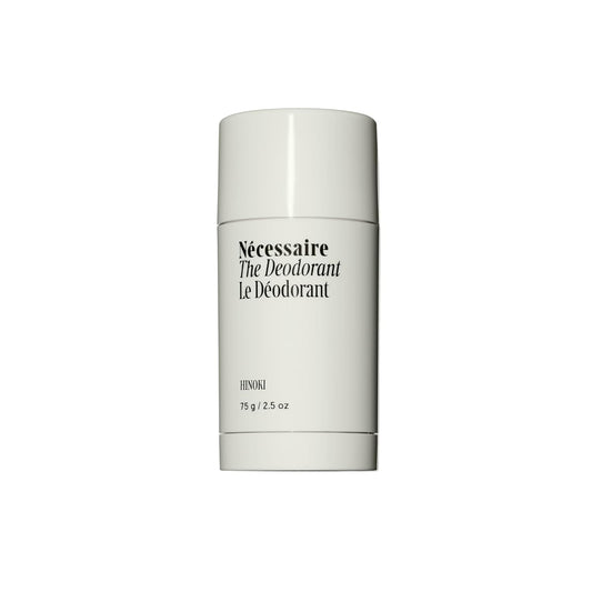 Nécessaire The Deodorant Hinoki | Natural Aluminum Free Deodorant For Women & Men. Extra Strength Treatment with Mandelic Acid. Free of Baking Soda, Ozokerite & Parabens (75 g/2.5 oz)