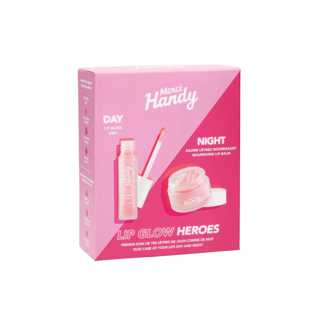 Merci Handy - Lip Glow Heroes - Tinted Lip Balm - Moisturizer