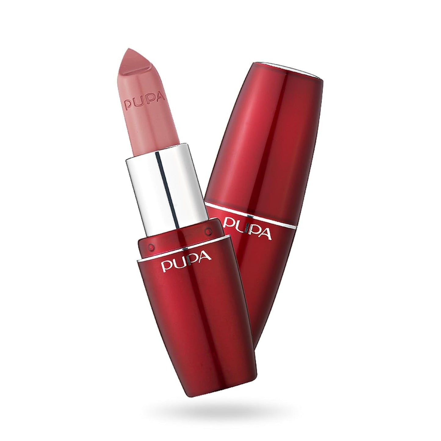 Pupa Milano Pupa Volume - Plumping, Hydrating, Cream Formula Lipsticks - Lasting Color That Stays On Lips All Day Long - Lustrous, Flattering Shades For All Complexions - 104 Powder Rose - 0.123 Oz