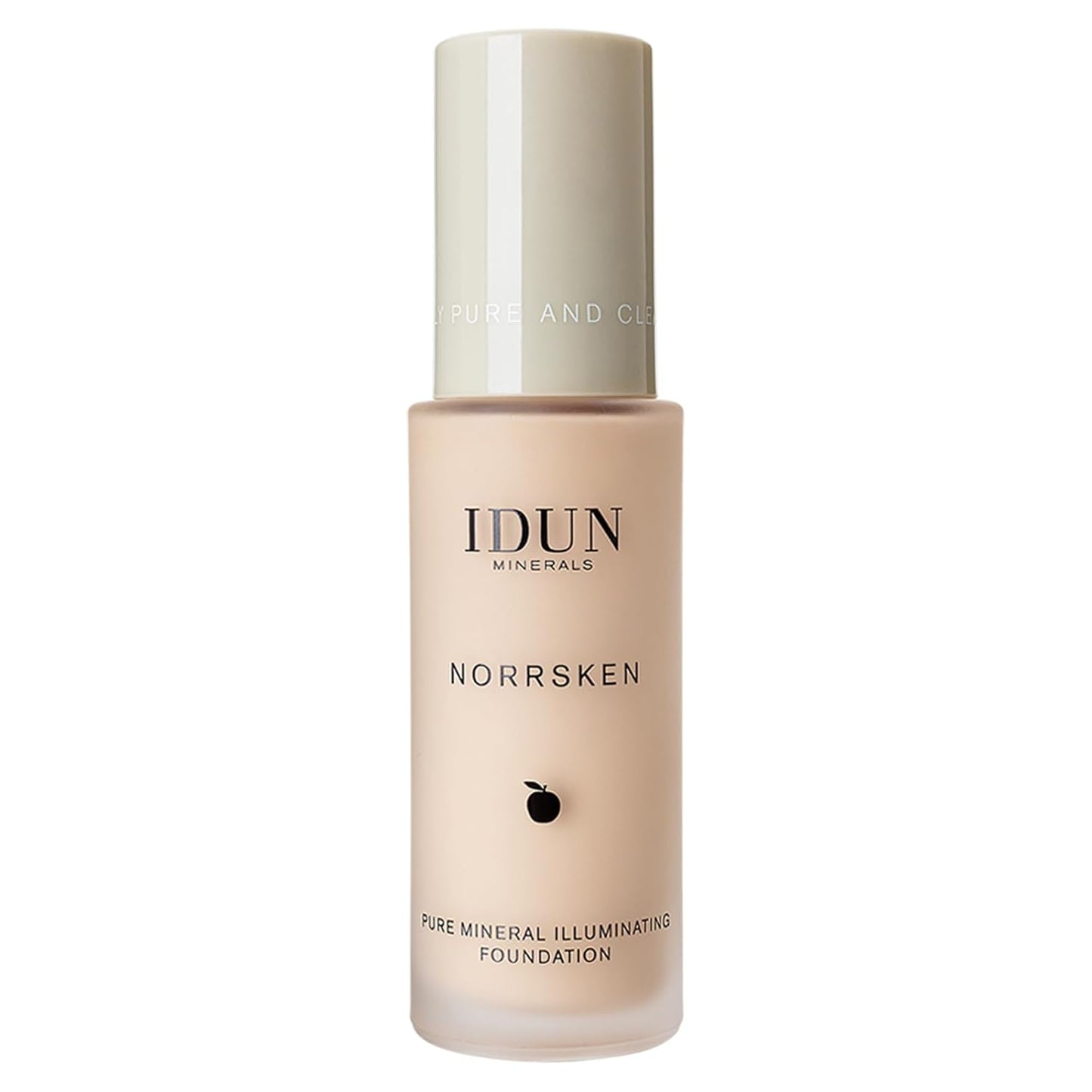 IDUN Minerals Liquid Norrsken Foundation - Silky Smooth Coverage - Luminous, Dewy Finish for Dry and Dull Skin - Water Resistant and Vegan Makeup - 203 Saga - Light Neutral - 1.01 oz