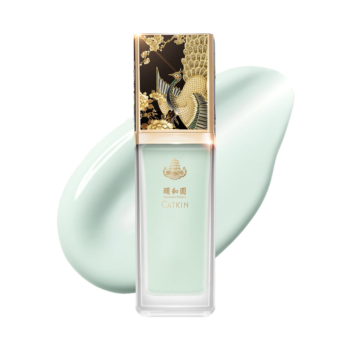 CATKIN Tinted Face Makeup Primer Base for Even Skin Tone, Color Neutralizing, Redness Reduction, Pore Blurring, Infused with Hyaluronic Acid, Soothing and Calming for Sensitive Skin