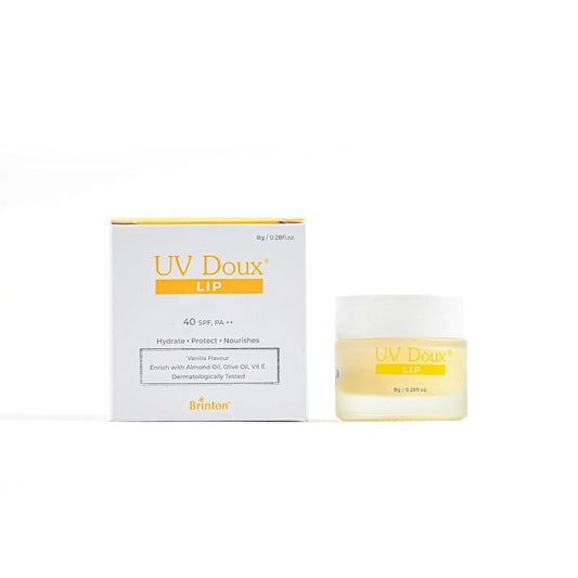 UV Doux Lip Balm SPF40 | Hydrates and Protects Lips with Almond Oil, Olive Oil and Vitamin E