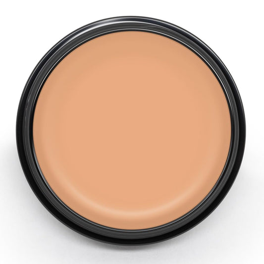 Graftobian HD Glamour Crème Foundation 1/2oz, Weightless Full Coverage Makeup, 65 Inclusive Shades, For All Skin Types, Natural or Full-Glam Looks, For Professionals and Beginners (Maple Cream)