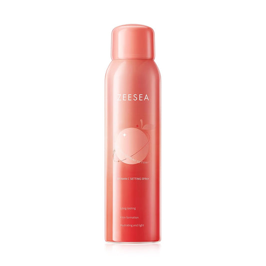 zeesea Vitamin C Hydrating Makeup Setting Spray for Face,Waterproof Make up Setting Fixer Mist type Spray,Long-lasting for 16 hours,Oil Control, 3.52 Fl oz, 100 ml