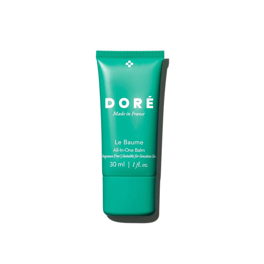 Doré - Le Baume All-In-One Balm | Fragrance-Free Face Balm Moisturizer for Sensitive Skin | Multi-Purpose Lip Moisturizer for Women | Night Ointment with Vitamin E (1 fl oz | 30 ml)