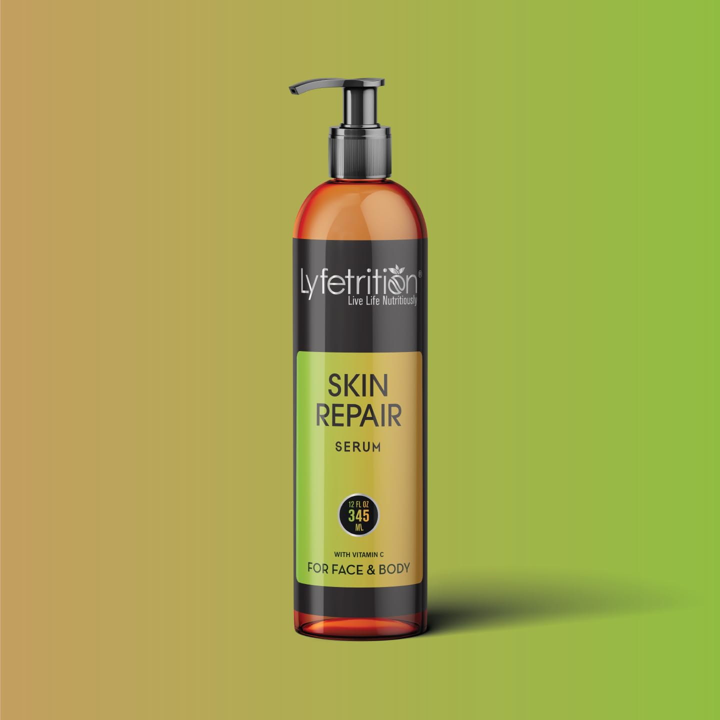 Lyfetrition skin repair serum | 12 oz Large Bottle | Repair Acne, Allergies and Sunburn | Skin Repair Serum for Men and Women | Skin Repair Serum for All Skin Types