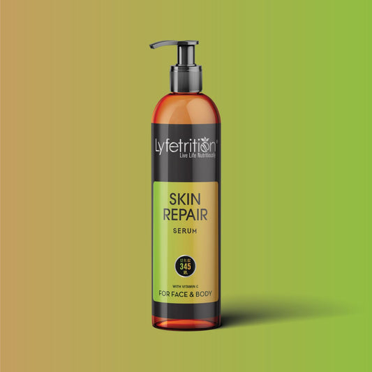 Lyfetrition skin repair serum | 12 oz Large Bottle | Repair Acne, Allergies and Sunburn | Skin Repair Serum for Men and Women | Skin Repair Serum for All Skin Types