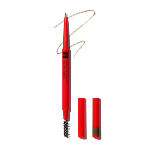 MAKE Beauty Nano Brow, Micro Eyebrow Pencil. Long-Lasting Smudgeproof Eye Brow Makeup for Hairlike Lines. Precision Liner for Natural-Looking Eyebrows - Shade, Cool Taupe Medium Brown