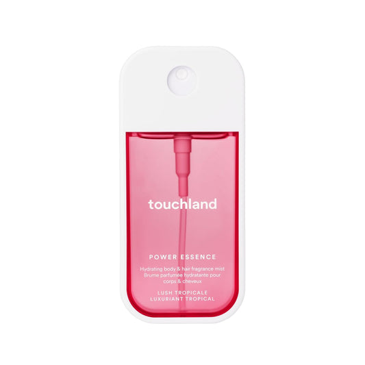 Touchland Power Essence Hydrating Body & Hair Fragrance, Lush Tropicale, 2 FL. OZ. Travel Size Body Mist