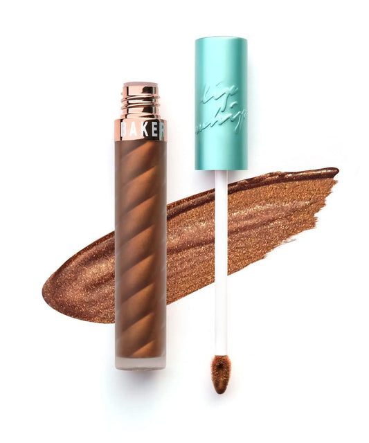 Beauty Bakerie Lip Whip Liquid Lipstick for Women, Waterproof Lip Gloss, Tint, Stain Long Lasting Hydrating Moisturizer, Matte or Metallic, 3.5mL, Hazelnut Swirl