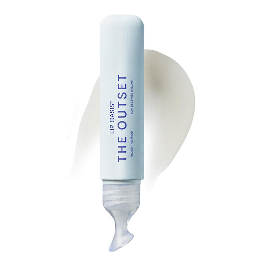 The Outset Lip Oasis Glossy Treatment | Skincare Essentials | Vegan | Gluten Free | Clean Beauty | Unisex for All Skin Types | 0.3 oz