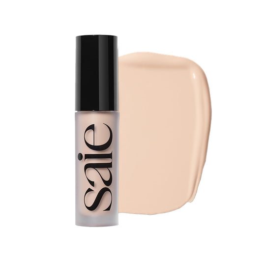 Saie Slip Tint Radiant Cream Concealer & All-Over Face Makeup - Concealer for Dark Circles, Redness & Blemishes - Lightweight Makeup Made with Hydrating Hyaluronic Acid - Shade 2 (0.17 oz)