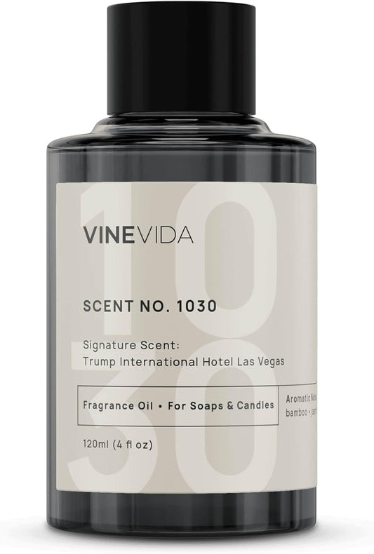 VINEVIDA Scent NO. 1030 Fragrance Oil for Cold Air Diffusers - 120mL (4oz) - Inspired by Trump International Hotel Las Vegas - Hotel Scents for Home