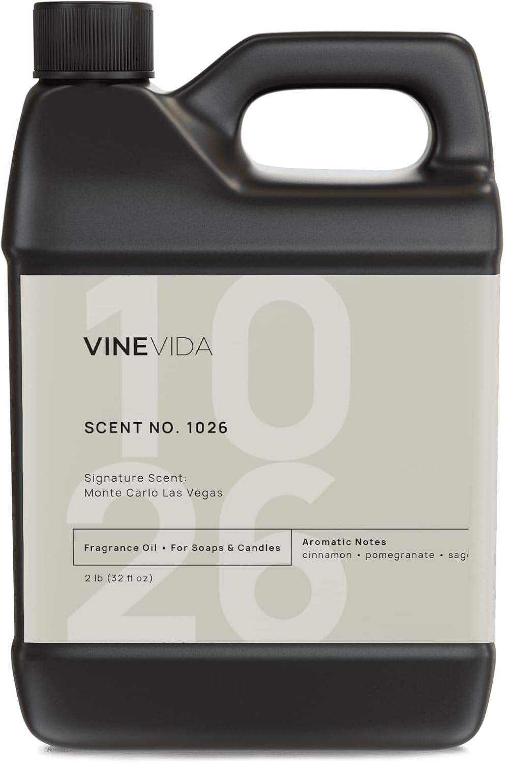 VINEVIDA Scent NO. 1026 Fragrance Oil for Cold Air Diffusers - 32oz (2lbs) - Inspired by: Monte Carlo Las Vegas Hotel Fragrance Diffuser Oil - Hotel Scents for Home - Diffuser Oil
