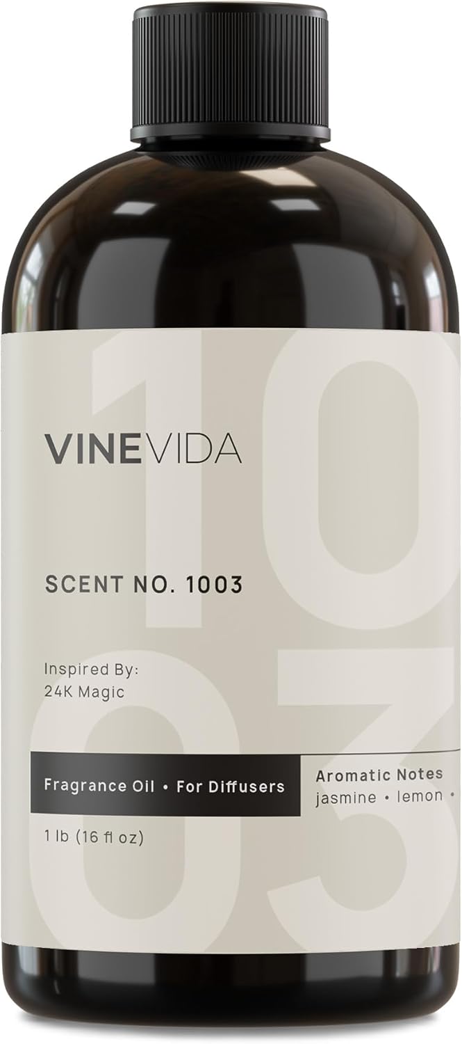 VINEVIDA (16oz) Hotel Fragrance Collection Diffuser Oil - Hotel Scents Diffusers for Home - Cold Air Diffuser Oil - Hotel Scent Essential Oil - Scent No.1003 Inspired by W Hotel