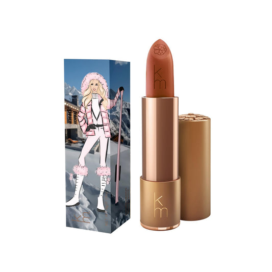 Karen Murrell - Natural Lip Stick - Lipstick 28 Courageous - Brown Lipstick - Matte Finish, 100% Natural Ingredients, Moisturizes & Hydrates Lips - Paraben & Cruelty Free