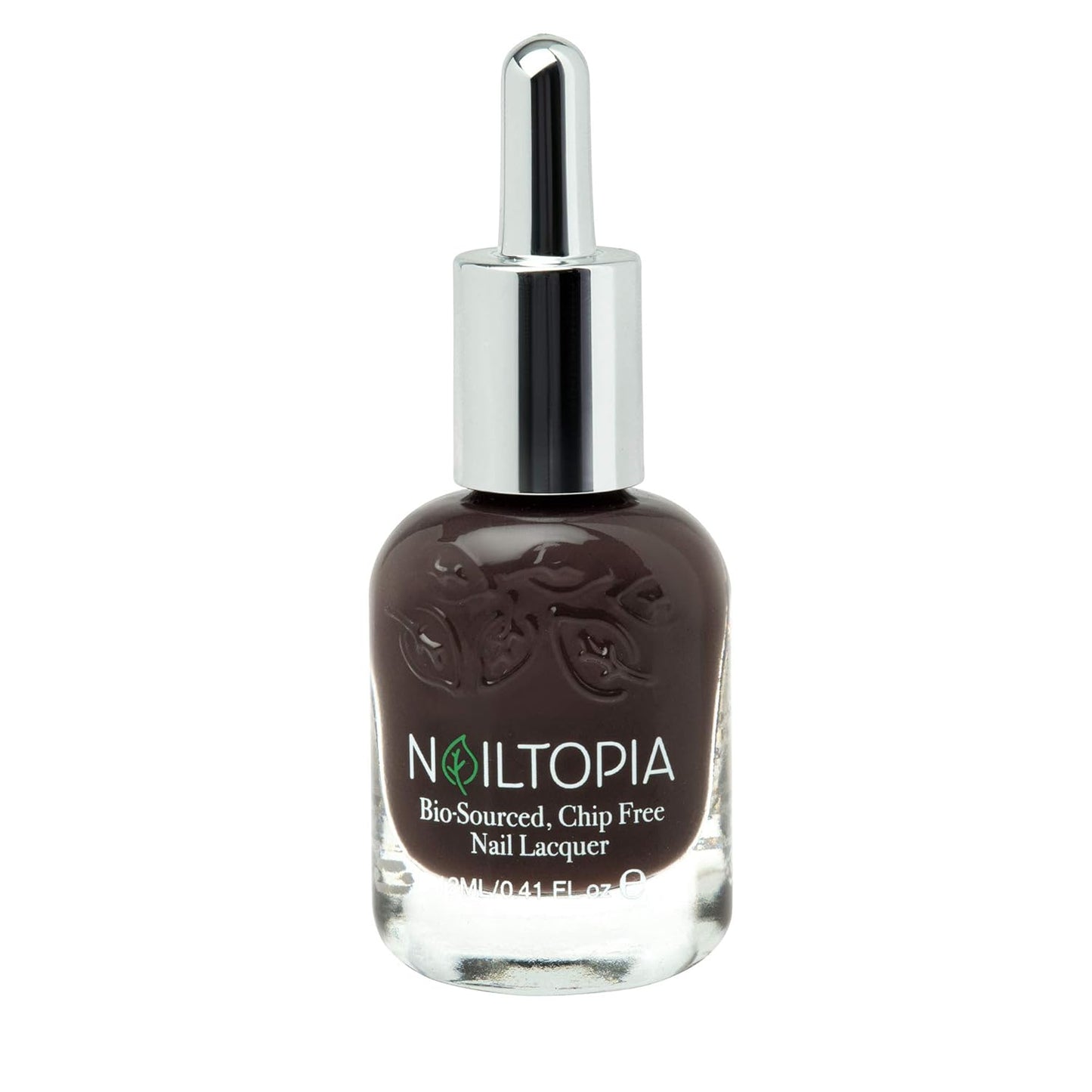 Nailtopia Bio-Sourced, Chip Free Nail Lacquer - All Natural, Strengthening Biotin and Superfood-Infused Polish - Chip Resistant Formula - Quick-Dry, Long Lasting Wear - Hater Blocker - 0.41 oz