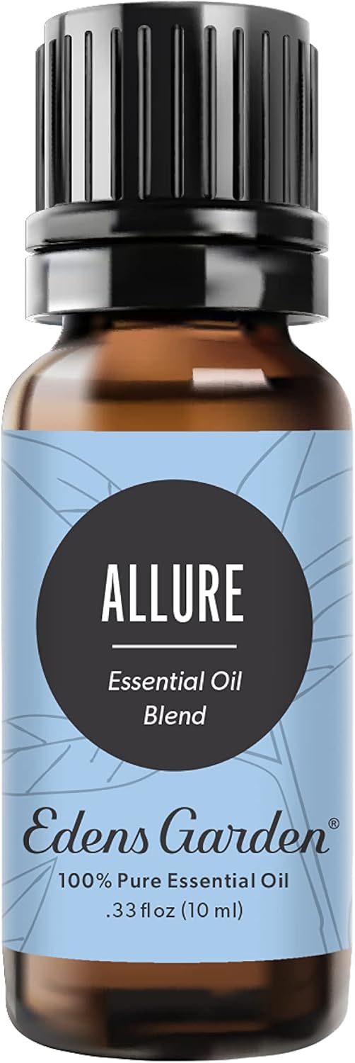 Edens Garden Allure Essential Oil Blend- 100% Pure Premium Grade, Undiluted, Natural, Therapeutic, Aromatherapy, The Best for Diffusing Candle, Laundry, Hair 10 ml (.33 fl oz)